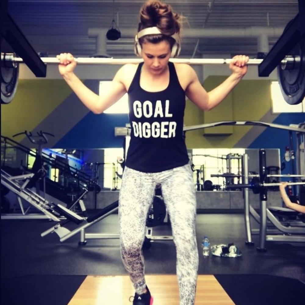“Goal Digger” tank size small